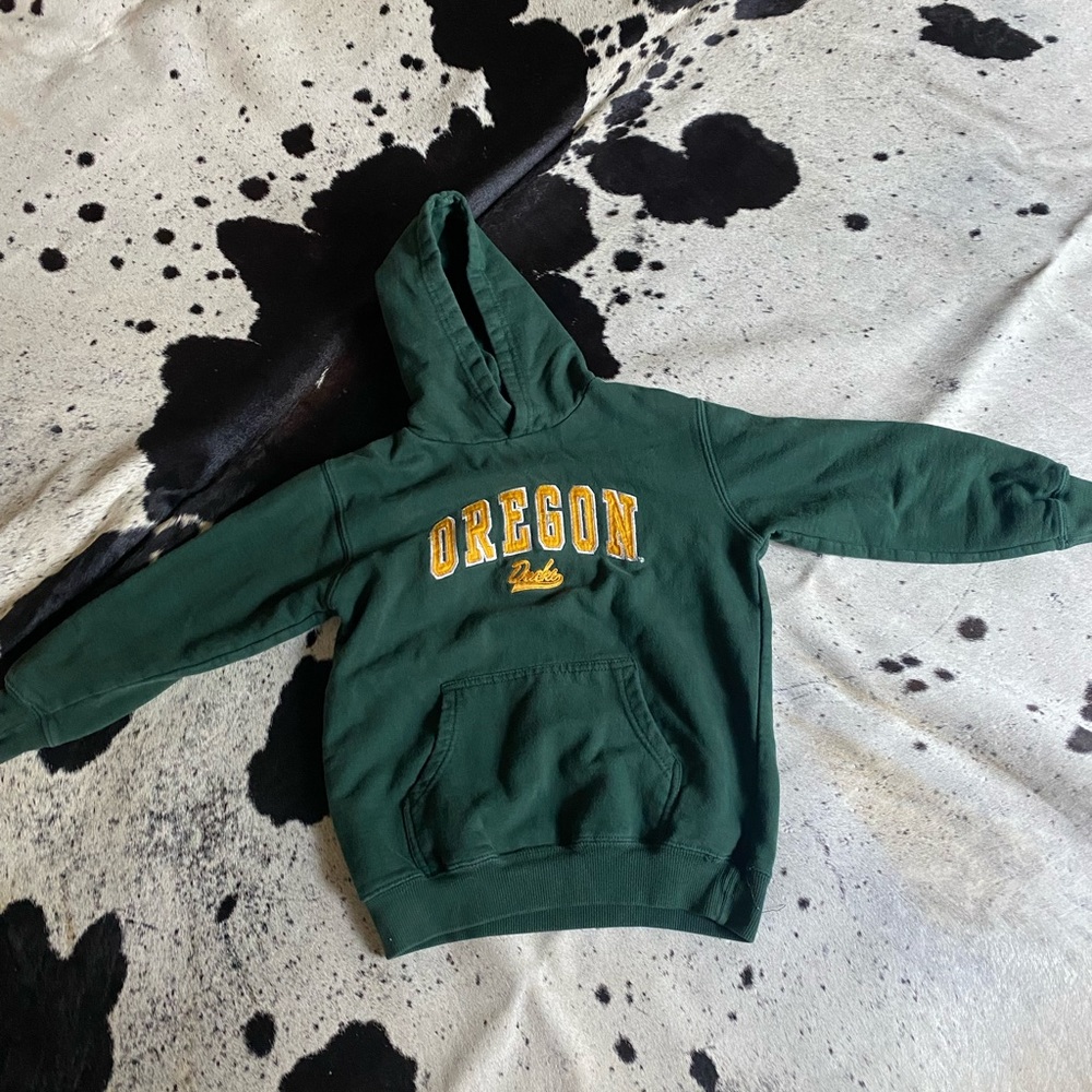 Kids Oregon duck sweatshirt